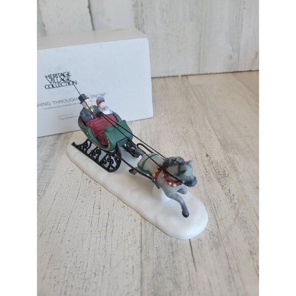 Dept 56 58203 Dashing Through The Snow Village accessory Xmas - Picture 5 of 8